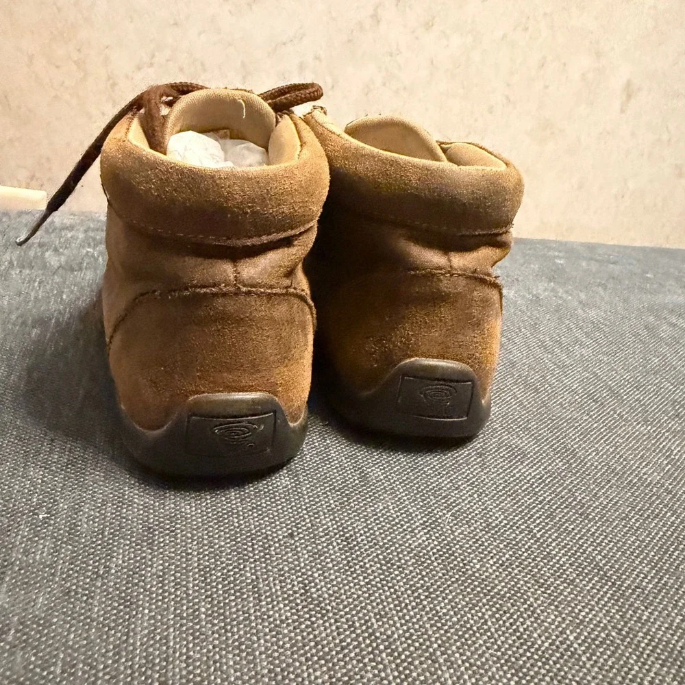 M&F Western Twister Kids Woven Moccasin Chukka Shoes Tan Brown Size 9 4440902-09